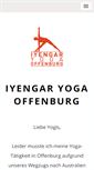 Mobile Screenshot of iyengar-yoga-offenburg.de